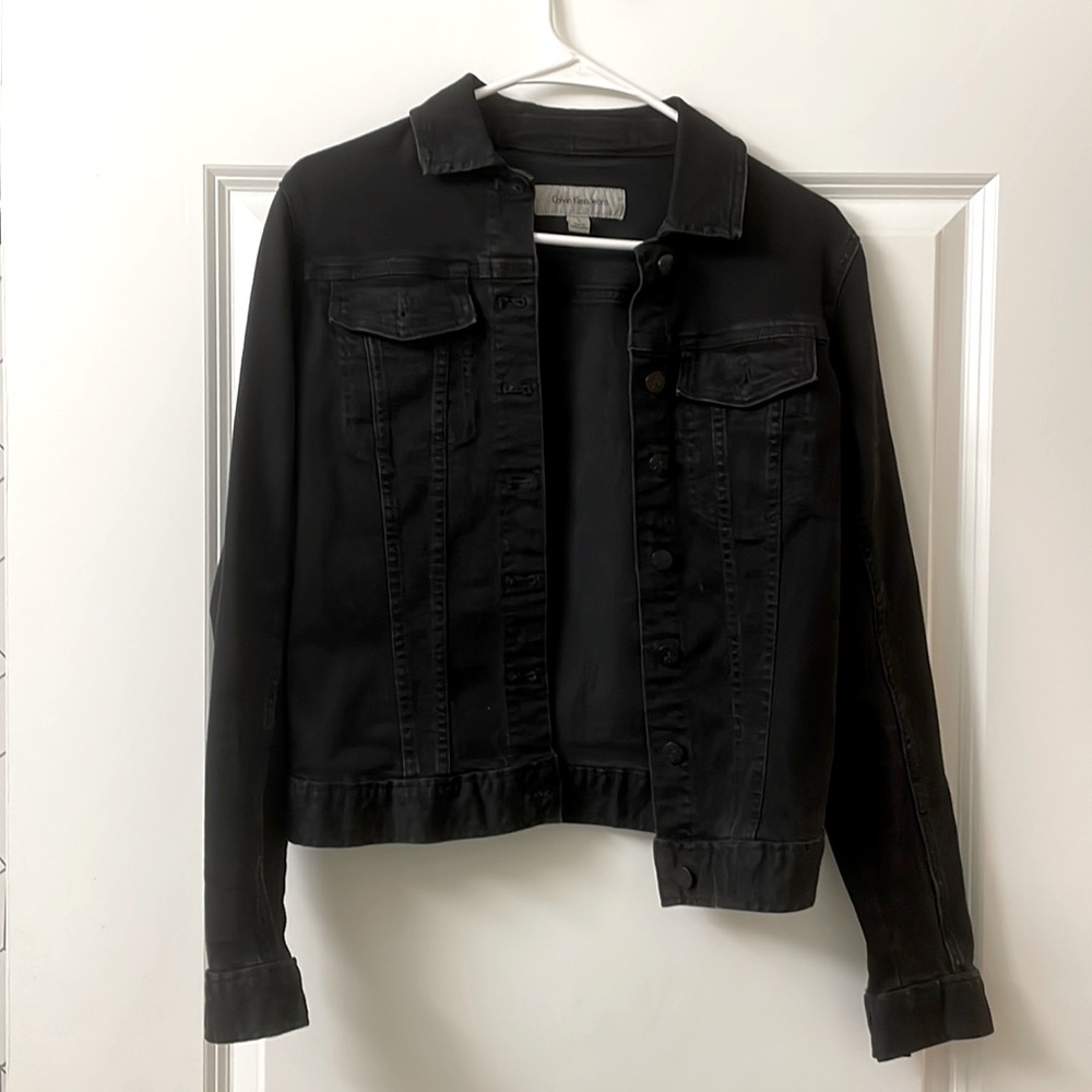 Calvin Klein Black Jean Jacket